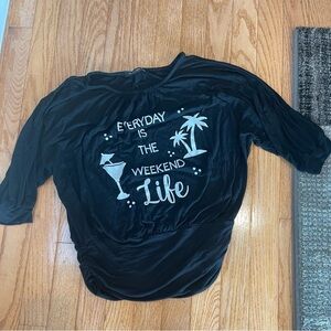 Fun size small black retirement shirt